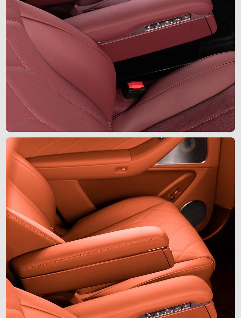 AITO M7/M8/M9 Second Row Armrest Protective Cover - Car Interior Accessory