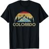 Colorado - Camiseta Retrô Vintage Montanhas Natureza Caminhada