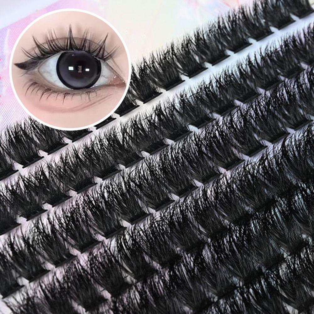 Wispy Style False Eyelashes Bond and Seal DIY Lash Extension Kit Eye Lash Extension
