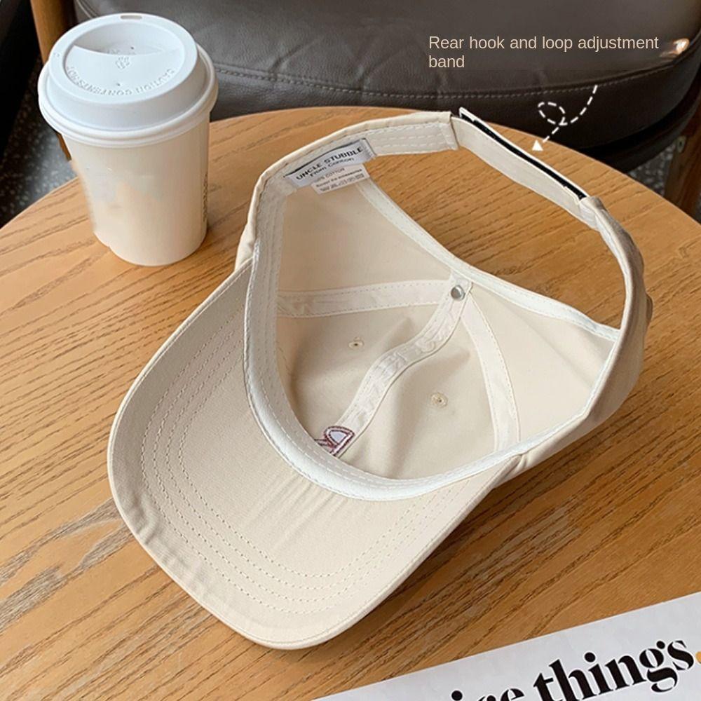 Letter Embroidery Letter R Baseball Hat Baseball Caps Half-Empty Top Cotton Sun Hat Dad Caps Adjustable Hip Hop Hats Unisex