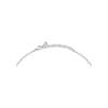 Morellato Intrecci Silver Tone Steel Necklace With Heart Symbol SAZC07 For Women