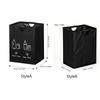 Large Capacity Waste Trash Sorting Organizer Folding Design Kitchen Trash Can  Recycling