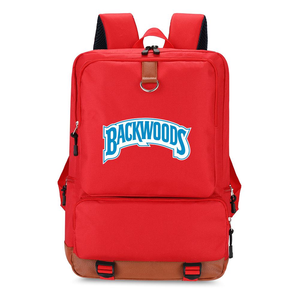 Backwoods Backpack Simple Student School Bag Fashion Trend Digital Color Printing Computer Bag Travel Bag
