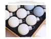 30pcs 3cm Flocked Christmas Ball Ornaments Set - New Arrival in Various Colors for Scene Decoration