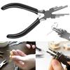 10Pcs Jewelry Pliers Set Carbon Steel Jewelry Making Kit Professional Jewelry Pliers Includes End Nipper Round Nose Pliers Nylon