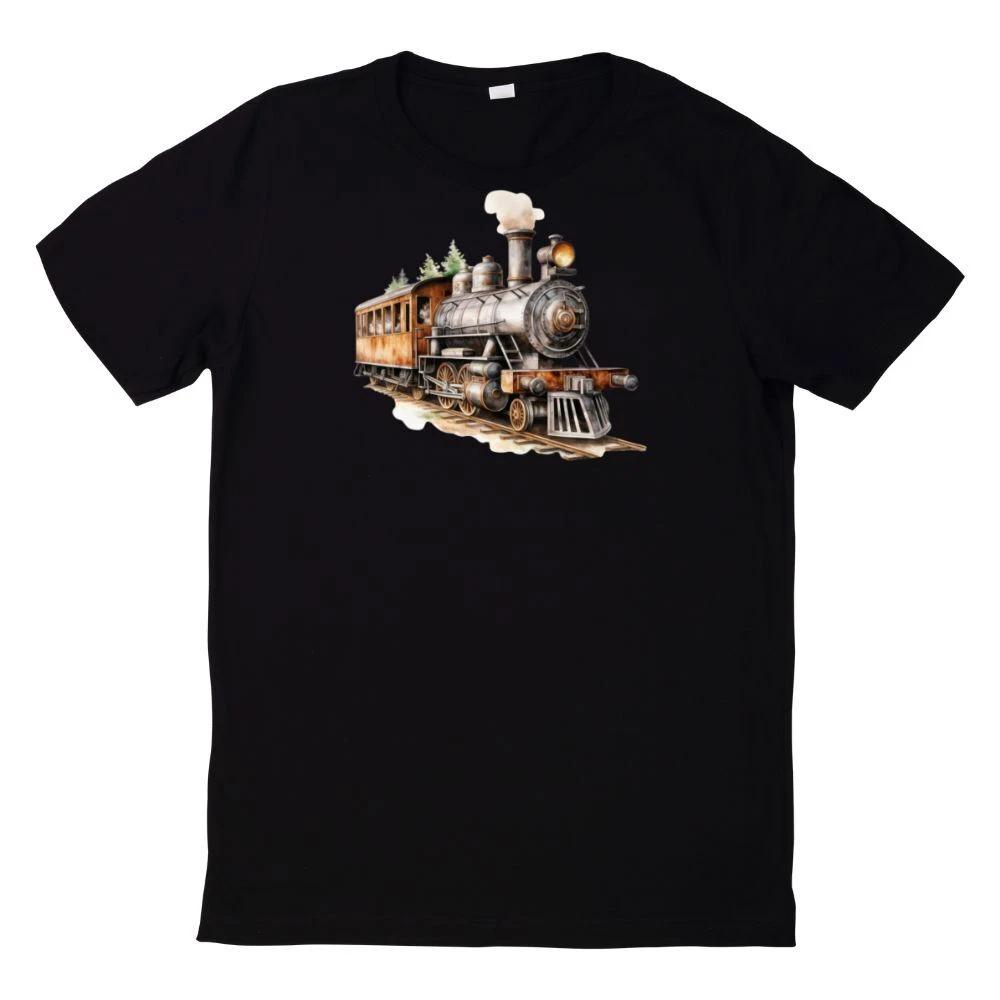 T-Shirt Vintage Zug Aquarell Motiv XL