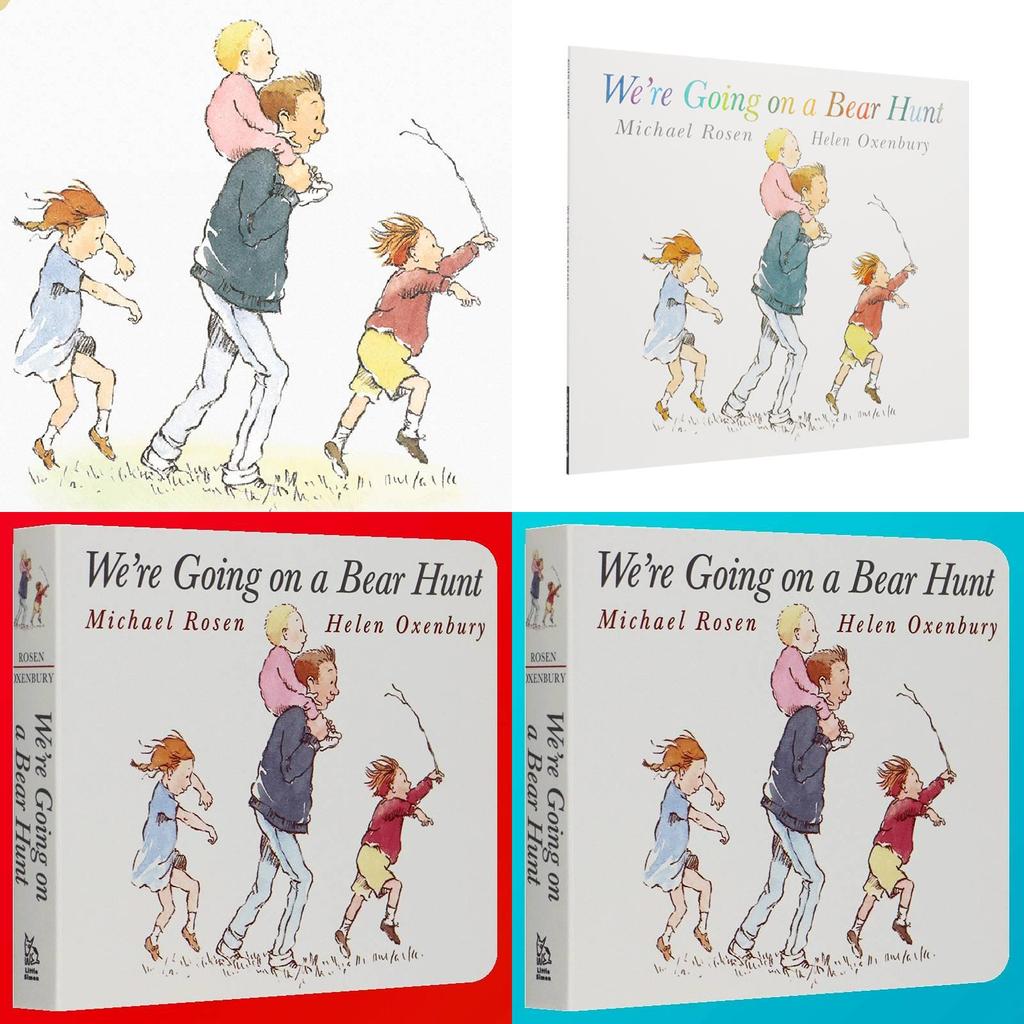 We Re Going On A Bear Hunt Interactive Childrens Book For Early Learning And Reading Practice