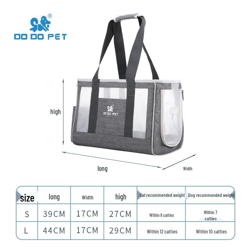 

Рюкзак для питомца DODOPET: Летняя дышащая портативная сумка для кошек и собак Small