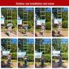 Colorful Indoor Kids Climbing Rope Ladder with Swing