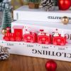 Ornamento natalizio Plasti Train Decorazione natalizia per la tavola di casa 2023 Regali di Natale Noel Natal Navidad Felice Anno Nuovo 2022