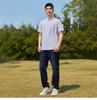 Unisex Summer Ice Silk Polo Shirt, Short Sleeve, Elastic Business-Casual, Custom Logo Option