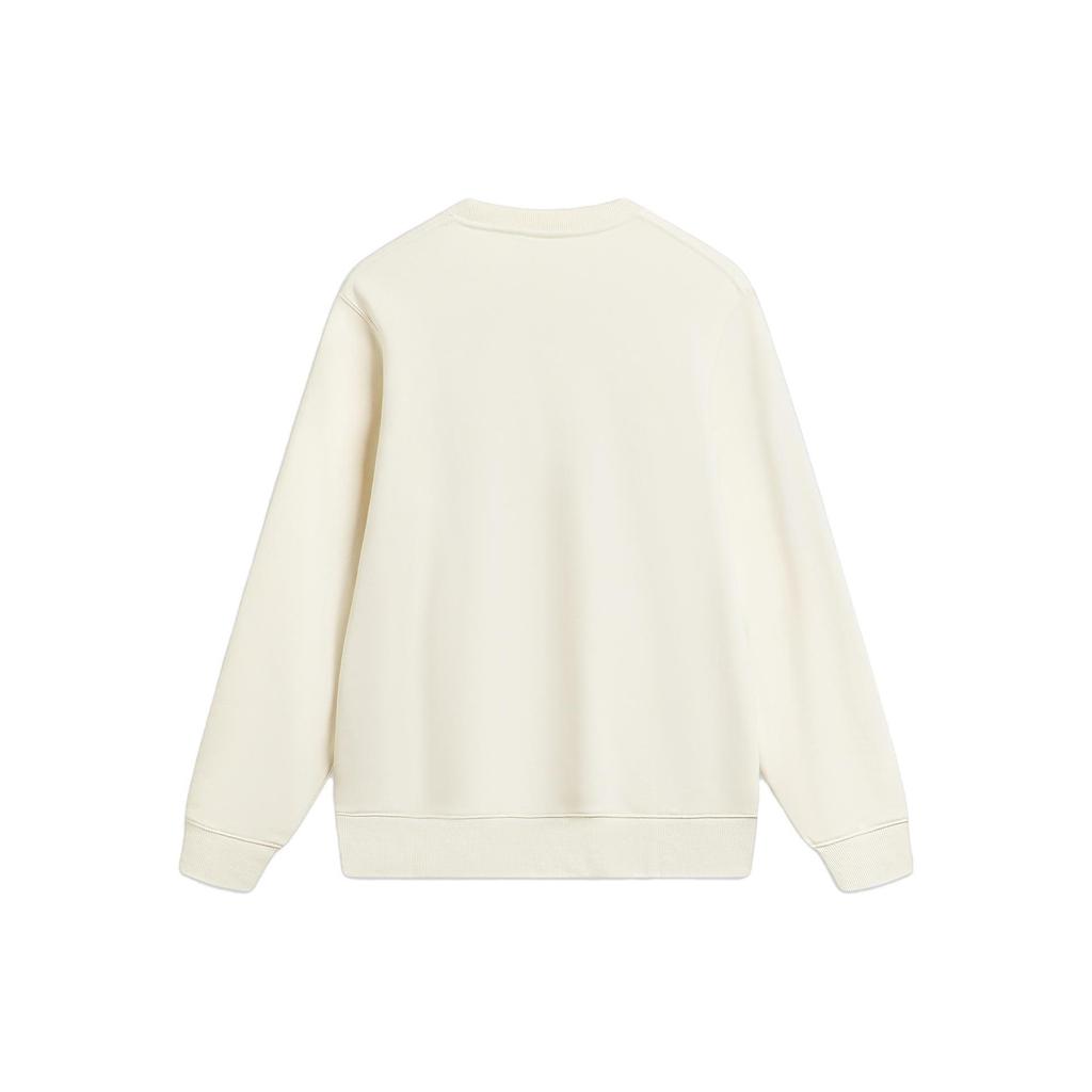 Li Ning Sports Life Collection Sweatshirt Men's Ecru AWDTE31-1