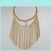 Fashion Headpiece With Water Drill Chain Tassel Fringe For Women