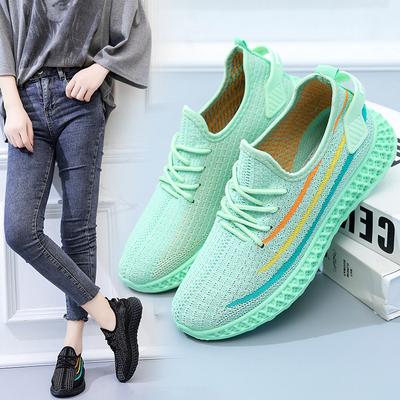 New Spring, Summer and Autumn Breathable Sneakers Women's Shoes Internet Celebrity Korean Version Versatile Cloth Shoes Student Non-slip Casual Wome