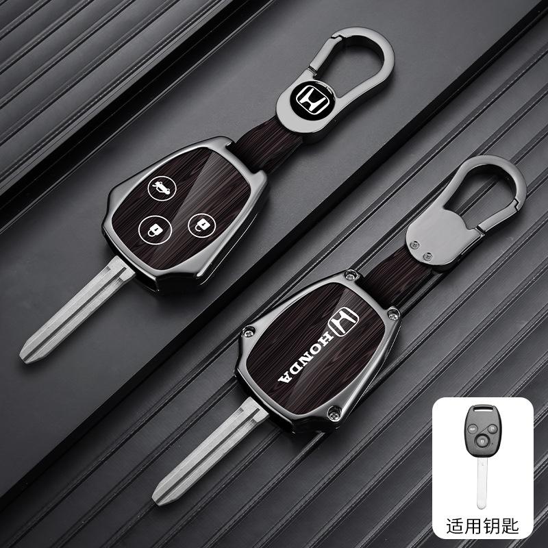 Weeden Pattern Car Smart Remote Key Case Cover Holder For HONDA Accord CRV Pilot Civic 2003 2007 2008 2009 2010 2011 2012 2013OW3