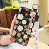 Ring Dirt-resistant Phone Case For ZTE Blade V2020 Vita/Blade20 Smart/10 Smart Back Cover Phone Holder Protective Flower