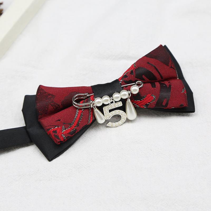 

Свадебный галстук-бабочка, Мужской деловой костюм, Британский галстук-бабочка, Персонализированные аксессуары галстук-бабочка