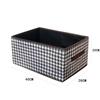 Houndstooth Foldable Drawer Organizer for Wardrobe