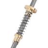 T8 Threaded Rod  Screw with Anti Backlash Spring Loaded Nut for 3D Printer (400mm)