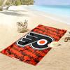 Philadelphia Flyers Beach Towel Microfiber Beach Towel, Lightweight and Quick-Dry, for Summer Travel, Swimming Pool Fan Birthday Gift