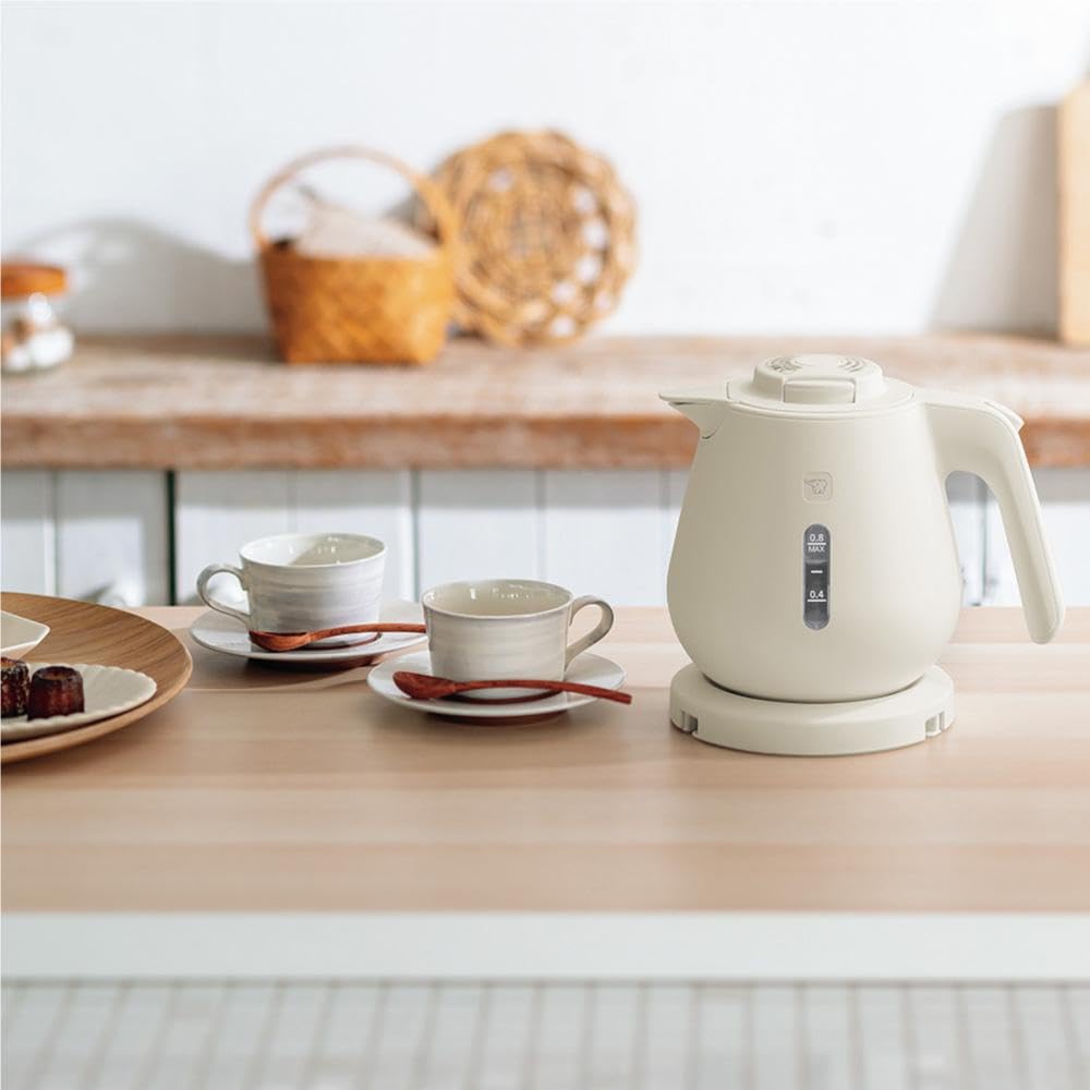 Zojirushi Electric Kettle, 0.8L, Beige, CK-DB08-CA