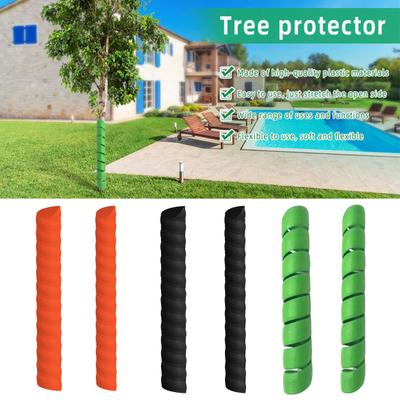 2 Pezzi Protezione Tronco Albero Guardia Tubi Avvolgenti Design a Spirale Efficace Protezione Albero Anti-morso Robusta Corteccia Albero