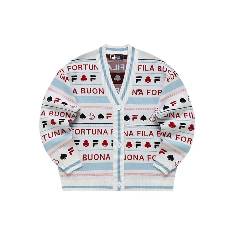 

Новый женский трикотаж FILA с принтом по всей поверхности F11W218403FZA XL