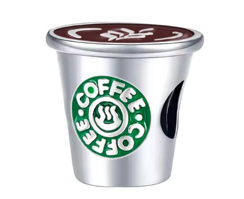 Classic Coffee Cup Charm Bead Components Tea Cup Bead Components Compatible With Authentic Original Bracelet High Quality Fine Jewelry Necklace