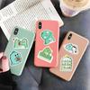 10/30/50/100pcs Kawaii Green Dinosaur Stickers Cute Cartoon Creative Sticker Water Bottle Scrapbook Phone Case Decals Decoration