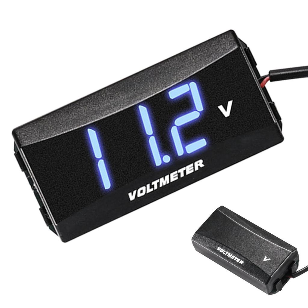 Ozozuize Digital Voltmeter, Car Monitor - Multipurpose Meter Car Tester