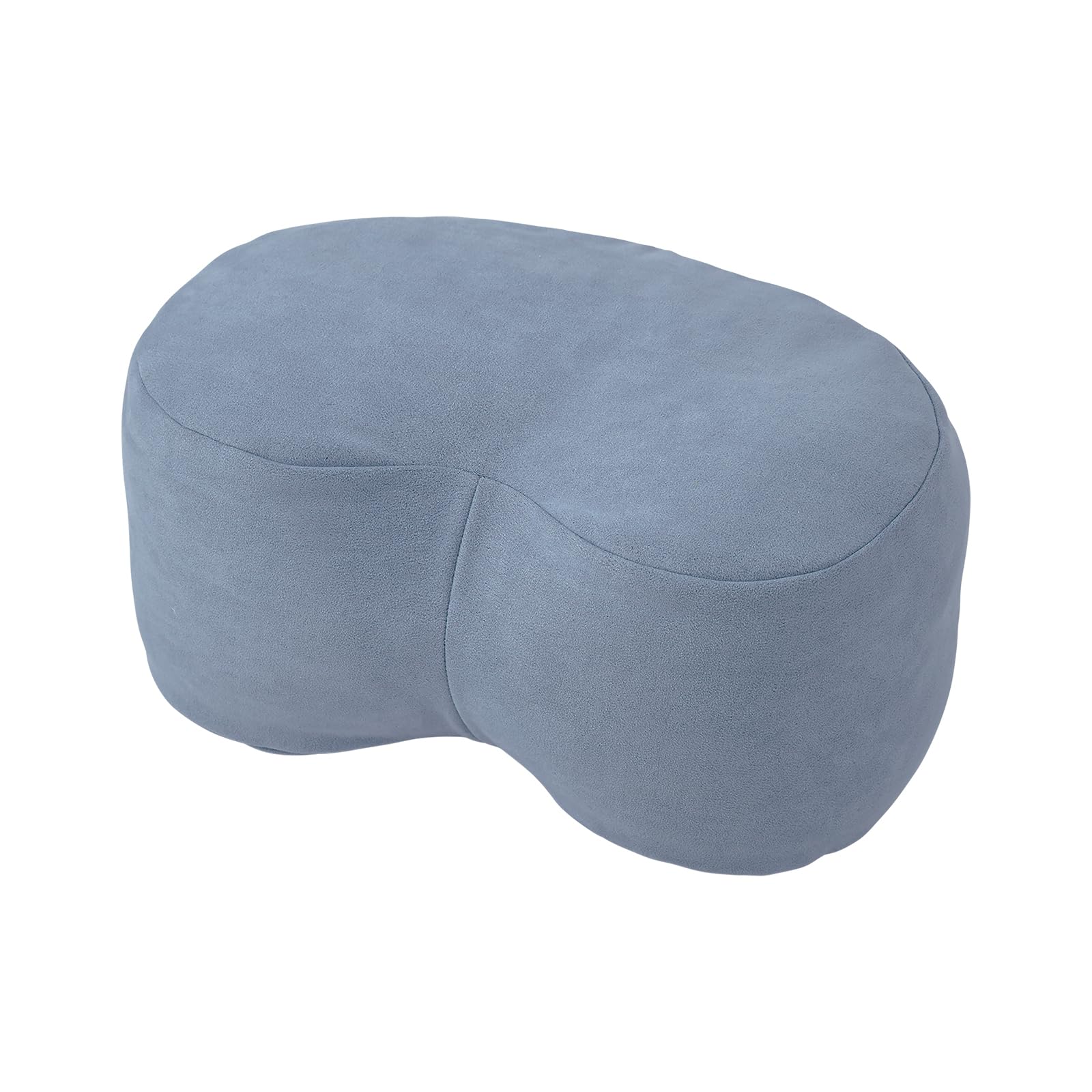 

Livheart Lyrafit Lying Cushion, Blue Gray (Total Length: Approx. 40cm), Armrest, Ottoman, Body Pillow, Lumbar Support, 22051-67