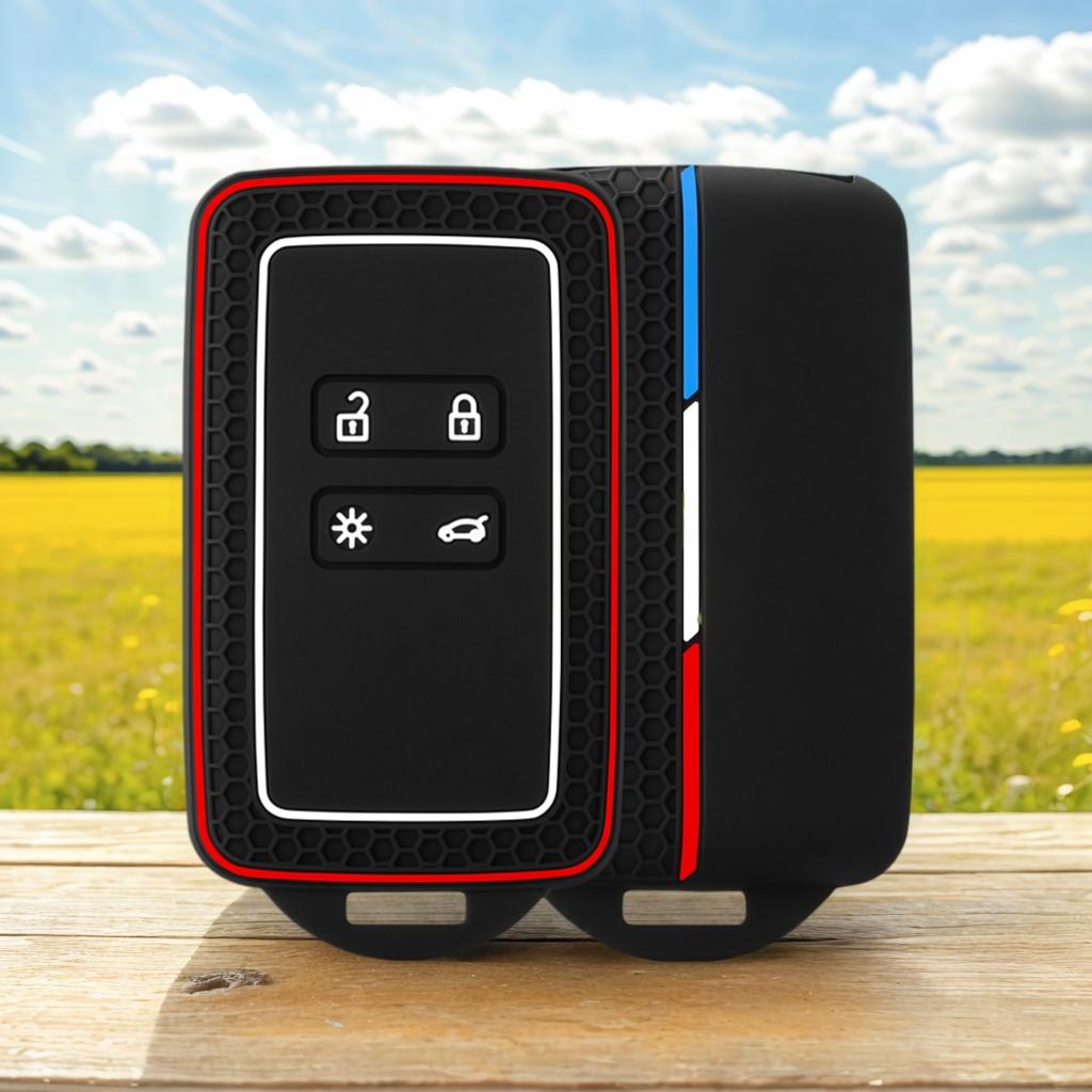 Car Key Case Cover For Renault Koleos Kadjar Scenic Megane Sandero Espace Clio Captur Talisman Dacia Sandero Duster Logan Jogger