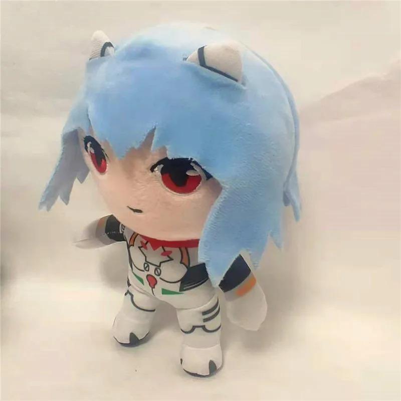 20cm Nowa Pluszowa Ayanami Rei Asuka Langley Soryu Pluszowa Rei Wypchana Ray Japońskie Anime Kawaii Urocze Kreskówkowe Zabawki Lalki Prezent do Łóżka