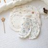 Baby Pillow Cartoon Printing Newborn Four Seasons Universal Styling Pillow Sweat-Absorbing And Breathable Padded Cotton Baby Cloud Pillow