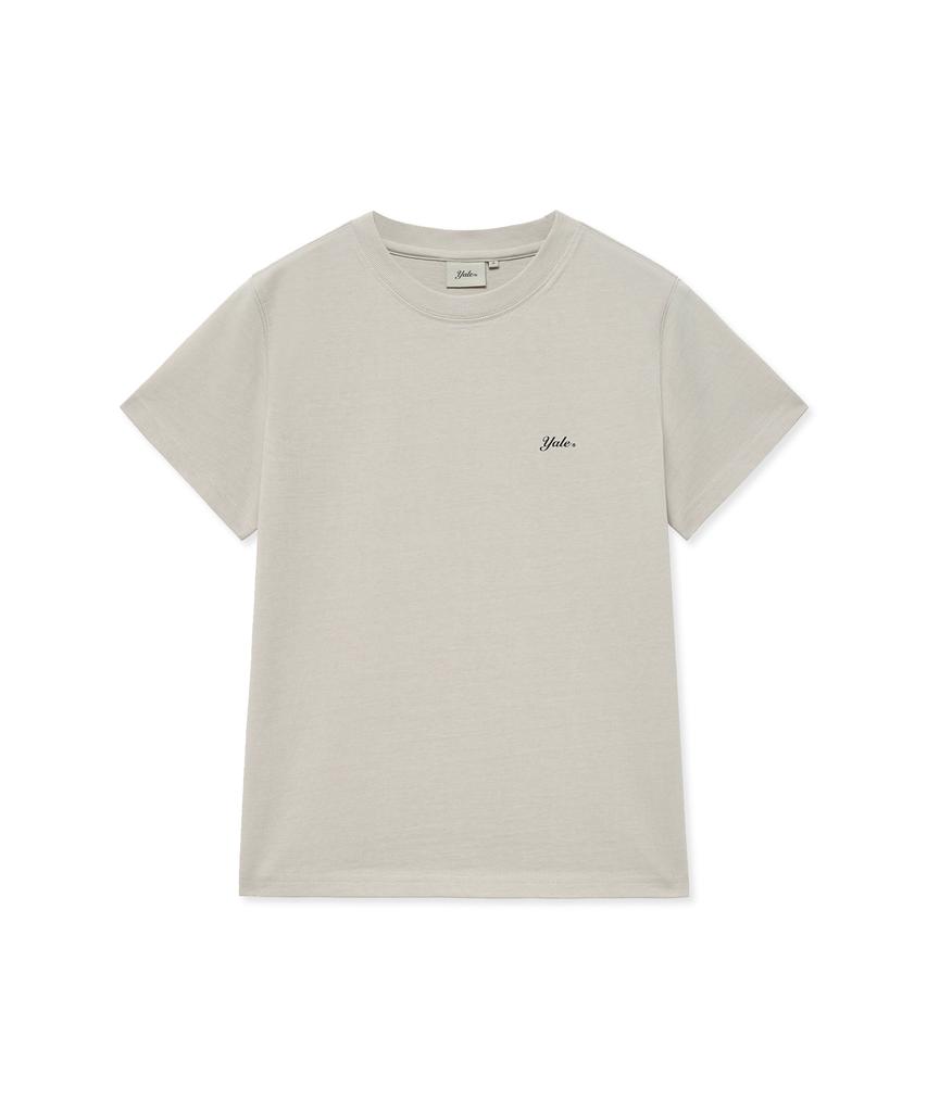 YALE [2Pack] Women'S Snello Logo Short Sleeve T-Shirt_White/Warm Gray