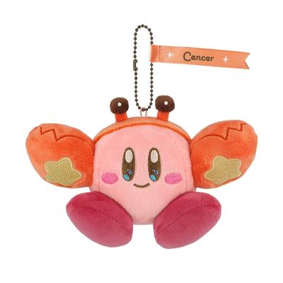 Sanei Boeki Kirby of the Stars KIRBY Burç Koleksiyonu Yengeç Maskotu W17 xx H10cm Doldurulmuş Maskot D7.5 EA-HC04