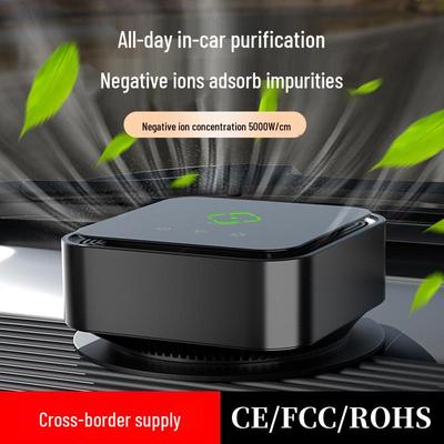 Purificador de aire para coche: Eliminación de Formaldehído y Esterilización con Tecnología de Iones Negativos