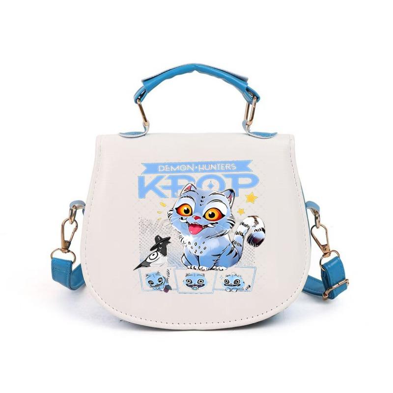Animation Cartoon Peripheral Printing Fashion Shoulder Bag Going Out Portable Handbag Casual Versatile