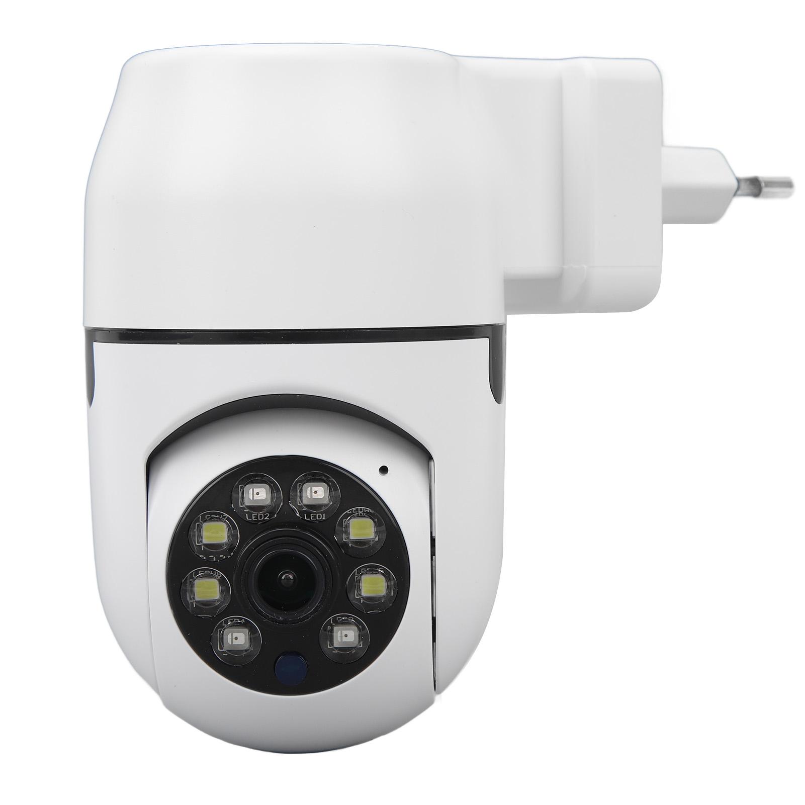 

Камера безпеки A16 Wi-Fi камера для приміщень 360 градусів, повний огляд, виявлення руху, нічне бачення, підключається EU Plug