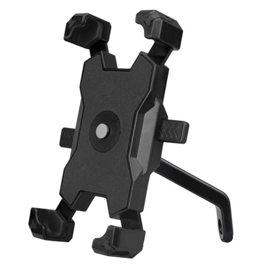 

Мотоцикл Велосипед Электрический Самокат 360 Вращение Руль Держатель Телефона Кронштейн B чёрный