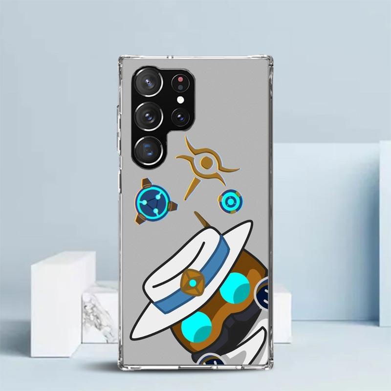 Game Valorant Cute Phone Case For Samsung Galaxy S24 S25 Edge S26 Ultra S22 S23 Plus S21 + S20 FE Soft TPU Back Cover Galaxy S22