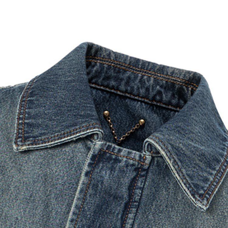 Louis Vuitton Denim Jacket Men's Ink Blue 1ABJ75