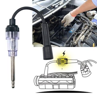 Car Spark Plug Tester Pen Ignition Coil Tester Tool Auto Checker Detector Automotive Ignition System Tester Instrument Diagnosti