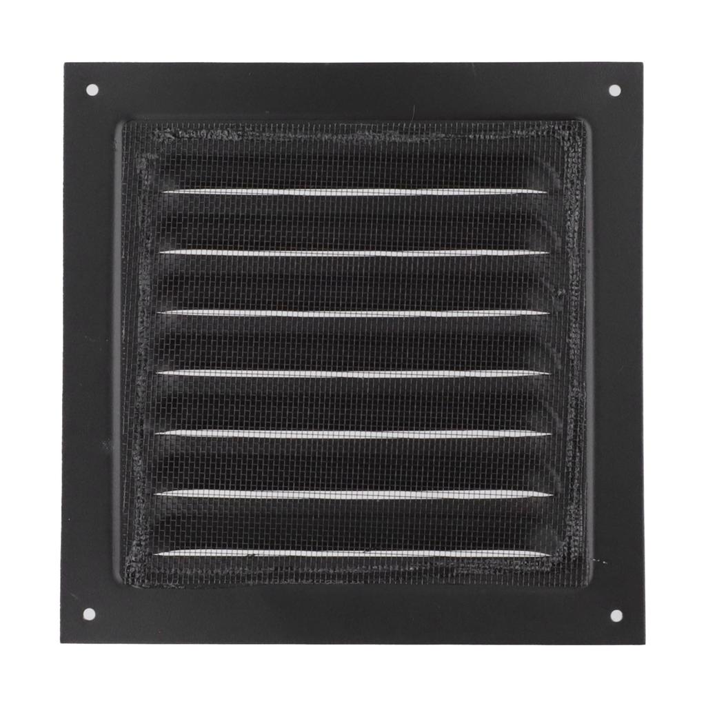 Airflow Regulator Air Outlet Grille 100x100cm Aluminum Ventilation Grille Cover Cover Enhanced Airflow Design Fiber Mesh Backing