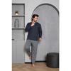 Men's Coton Cotton Long Sleeve Pajama Set Seasonal Product