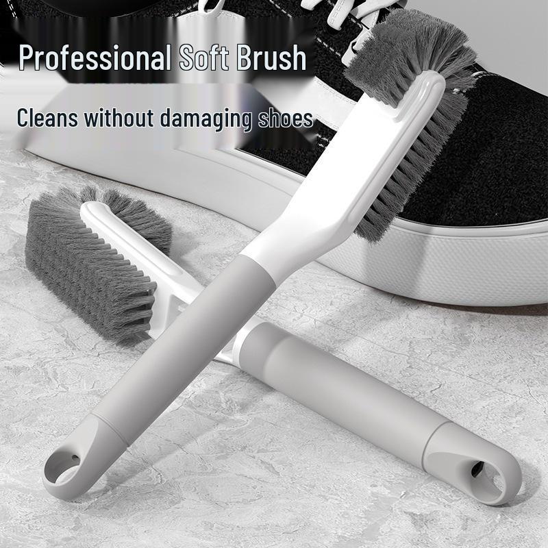 Gentle Bristle Shoe Cleaning Brush - Soft Laundry Brush for Safe Shoe Care