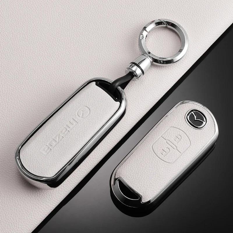 for TPU Car Smart Remote Key Case Cover Shell For Mazda 2 3 5 6 BL BM GJ Atenza Axela Demio CX-3 CX3 CX-5 CX5 CX7 CX-7 CX-9 CX8 ZSTW3