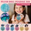 Random Styles Of Cute Cartoon Dolls And Plush Toys In The Surrounding Area