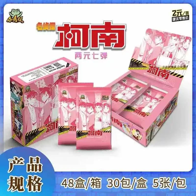 New Famous Detective Conan Card Exploration Tour Search for Truth Advanced Hot Stamping Card Anime Character Collection Card
