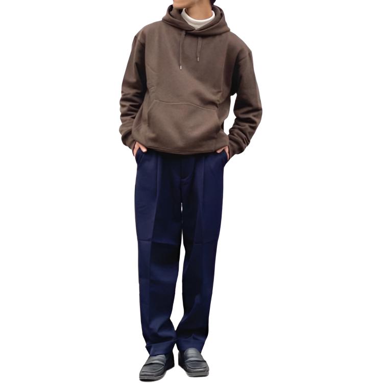 Uniqlo Solid Color Kangaroo Pocket Hooded Sweatshirt Men Sweatshirt Khaki 437317-33